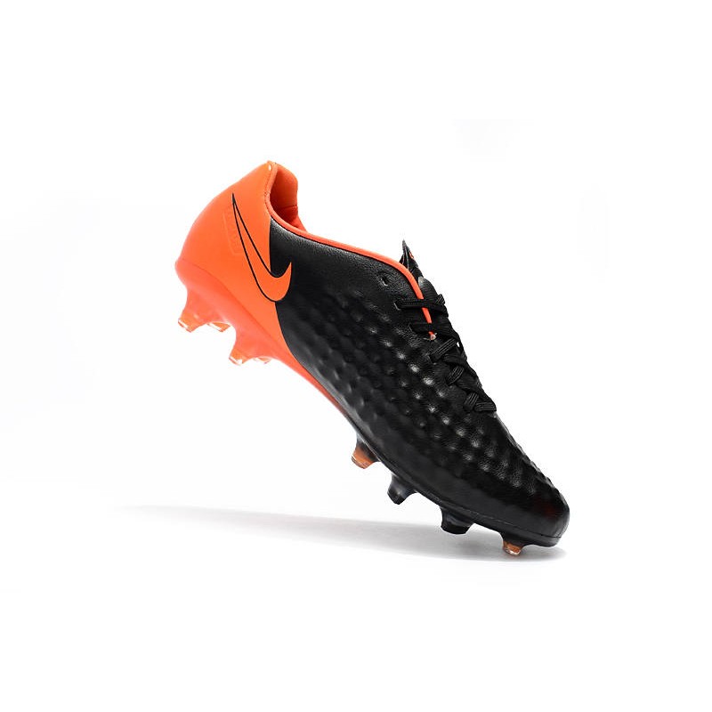 Nike Magista Opus FG Černá oranžový